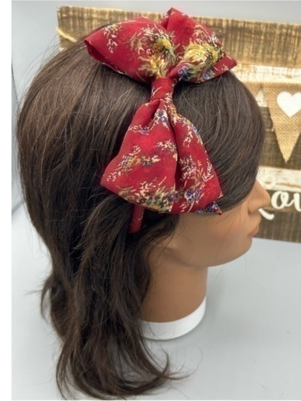 ✨NEW Red Bow Headband